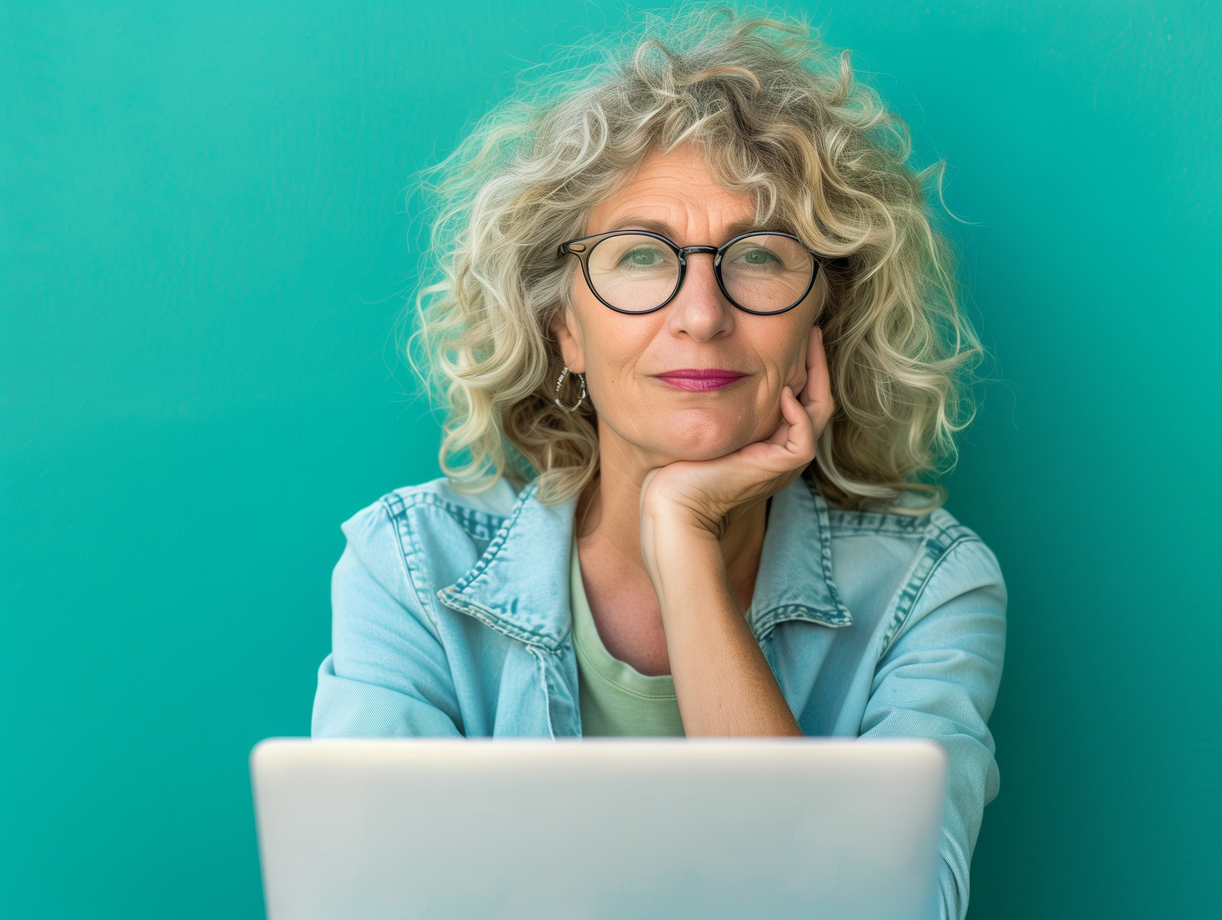 Femme qui calcule le montant de sa retraite